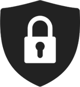 Secure privacy icon
